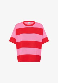 Unselected, wide fiery red wild orchid str