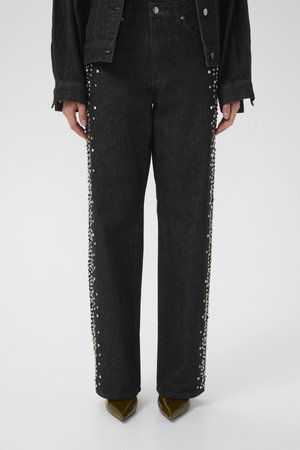 GZLEE - Wide leg - black