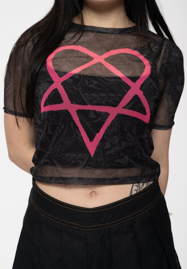 HIM HEARTAGRAM CROP - Blouse4