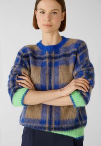 Oui GEBRUSHT - Pullover - blue green