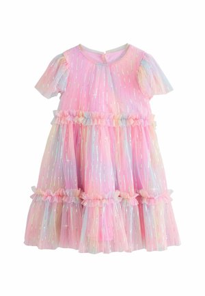 Next, REGULAR FIT  - Cocktailjurk - pink sparkle