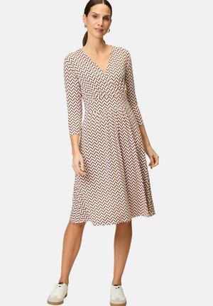 Jersey dress - blackcream