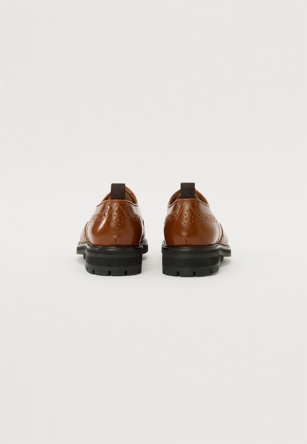 VANDA - Smart lace-ups - cognac3