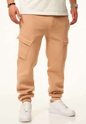 One Redox, ONE REDOX JOGGINGHOSE CARGOHOSE SWEATPANTS - Cargo trousers - taupe