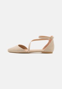 Anna Field Wide Fit - Ankle strap ballet pumps - beige Thumbnail Image 1