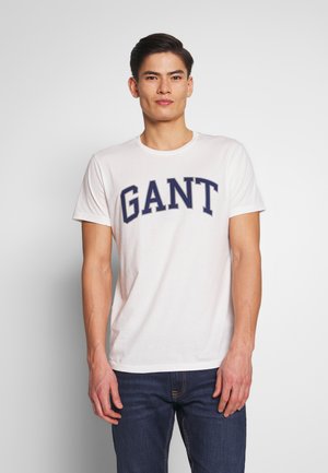 ARCH OUTLINE - Print T-shirt - eggshell