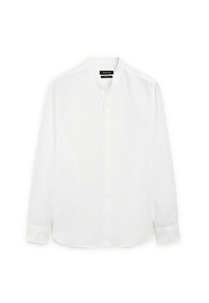 Massimo Dutti REGULAR FIT STAND COLLAR  - Overhemd - white