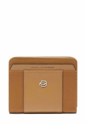 SMALL SIZE BIFOLD WITH COIN POCKET CREDIT - Geldbörse - cuoio