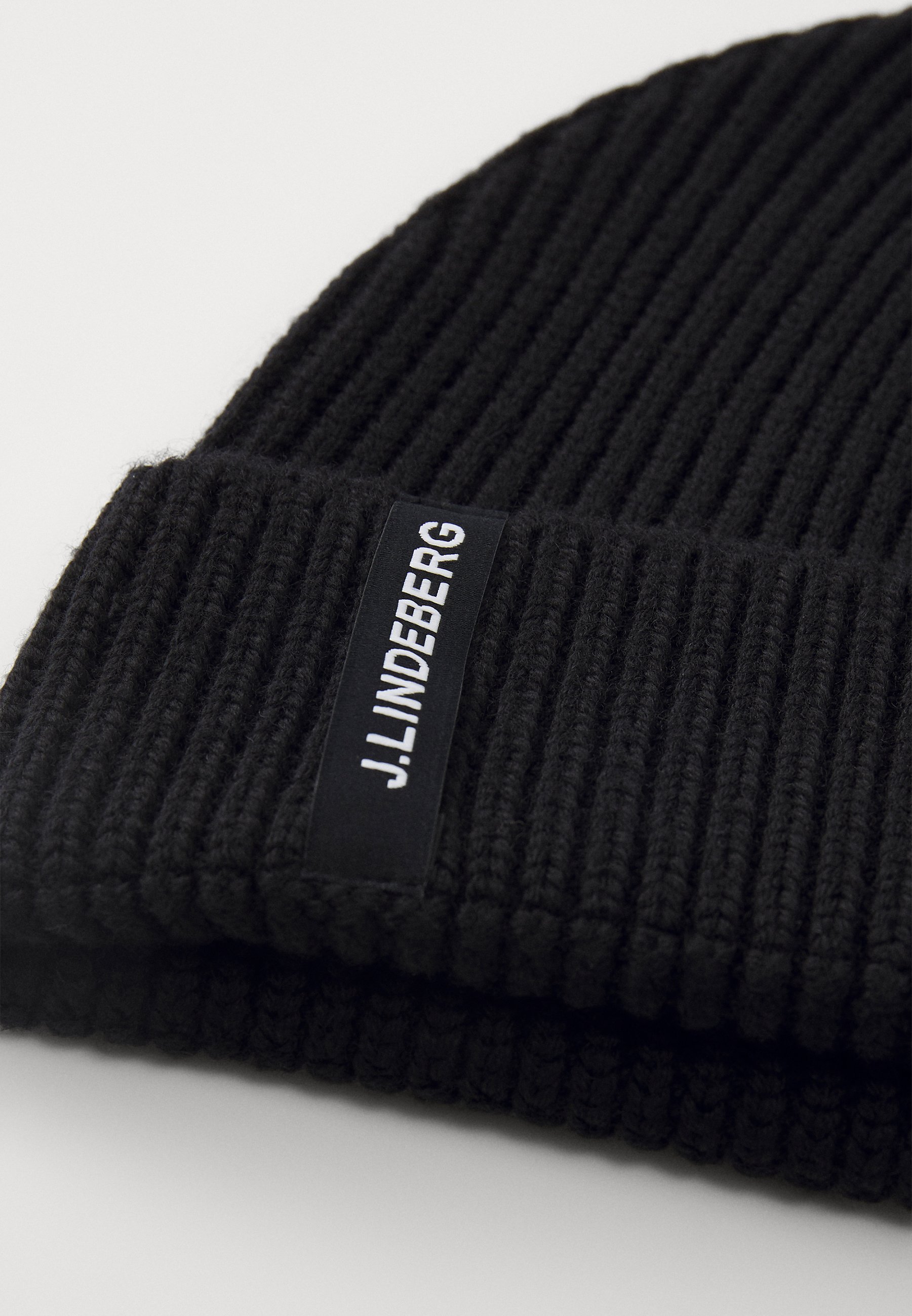 J.LINDEBERG JUAN BEANIE UNISEX - Beanie - black - Zalando.co.uk