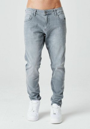 PREMIUM CROPPED - Straight leg jeans - grey