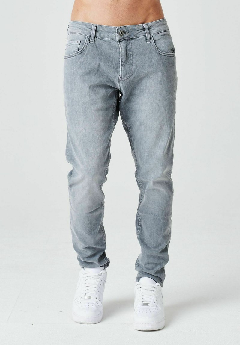 2Y Premium PREMIUM CROPPED - Traperice ravnih nogavica - grey