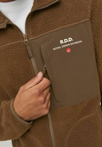 R.D.D. ROYAL DENIM DIVISION RDD AXL - Fleecejacke - dark earth