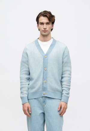 SLHARC RELAXED V NECK CARDIGAN - Vest - blue fog/egret