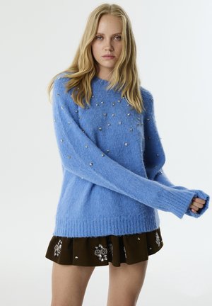 Strickpullover - blue