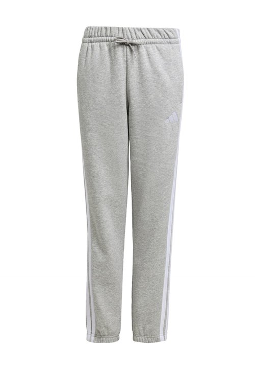 adidas JUNIOR UNISEX - Tracksuit bottoms - medium grey heather/white — foto 5