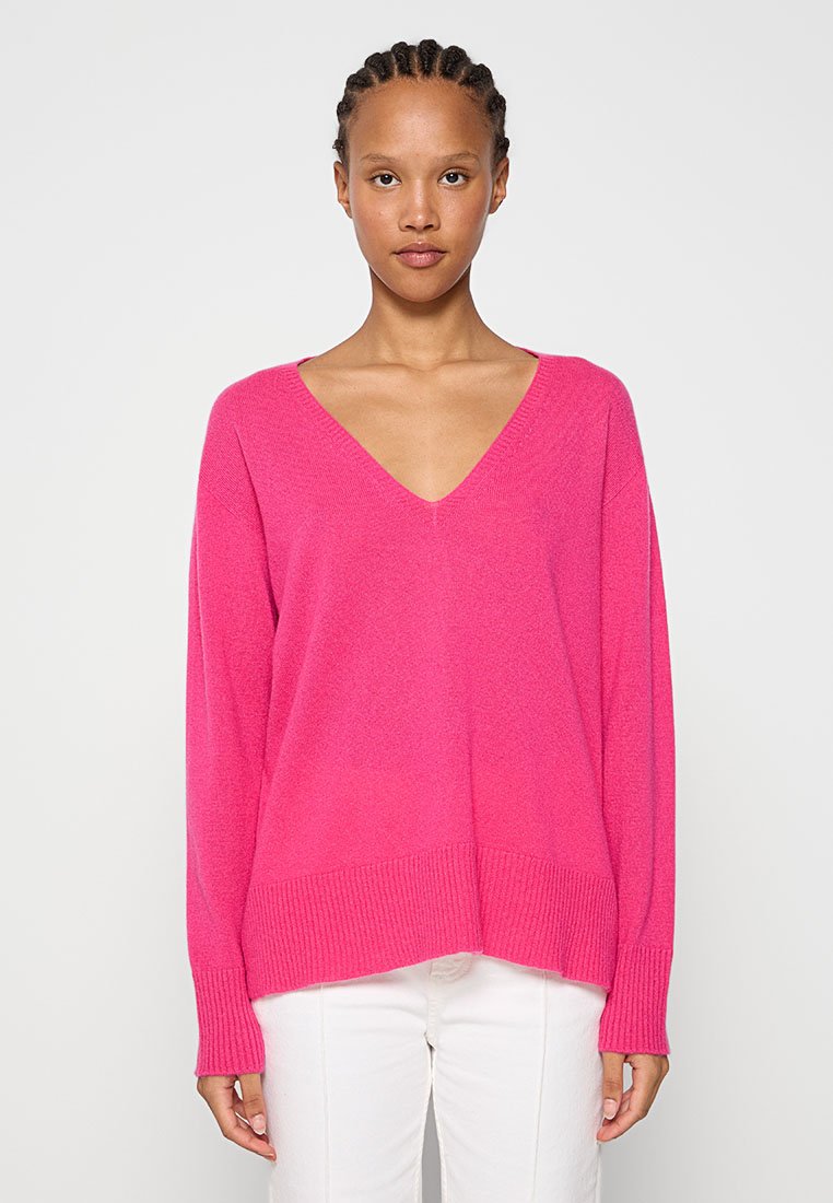 Cashmere Sweet Cashmere Trui donkerroze