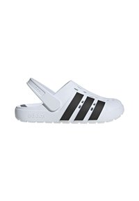 adidas Sportswear ADILETTE - Dreváky - cloud white   core black   cloud white
