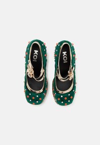 Koi Footwear BOLEYN'S REVENGE BEJEWELLED  - Platåsko - royal green