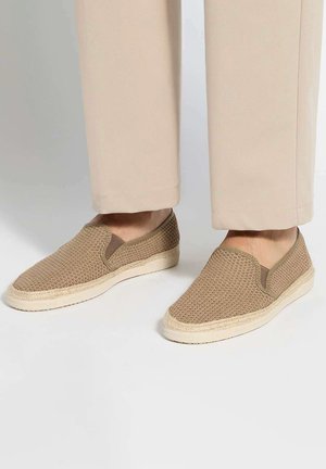 Dune London, DUNE MENS FISHERS ESPADRILLES - Espadrilles - taupe-fabric