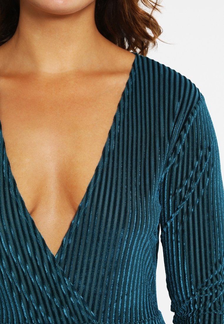 missguided jersey dress Plus - green Bodycon dresses