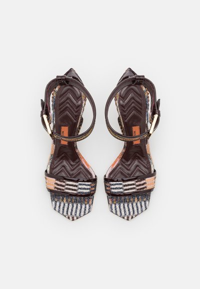 Missoni NINA - Sandale cu toc - brown