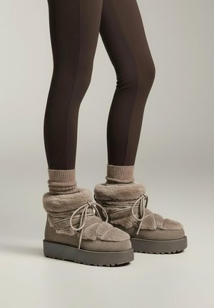 LACE-UP  - Talvisaappaat - light brown