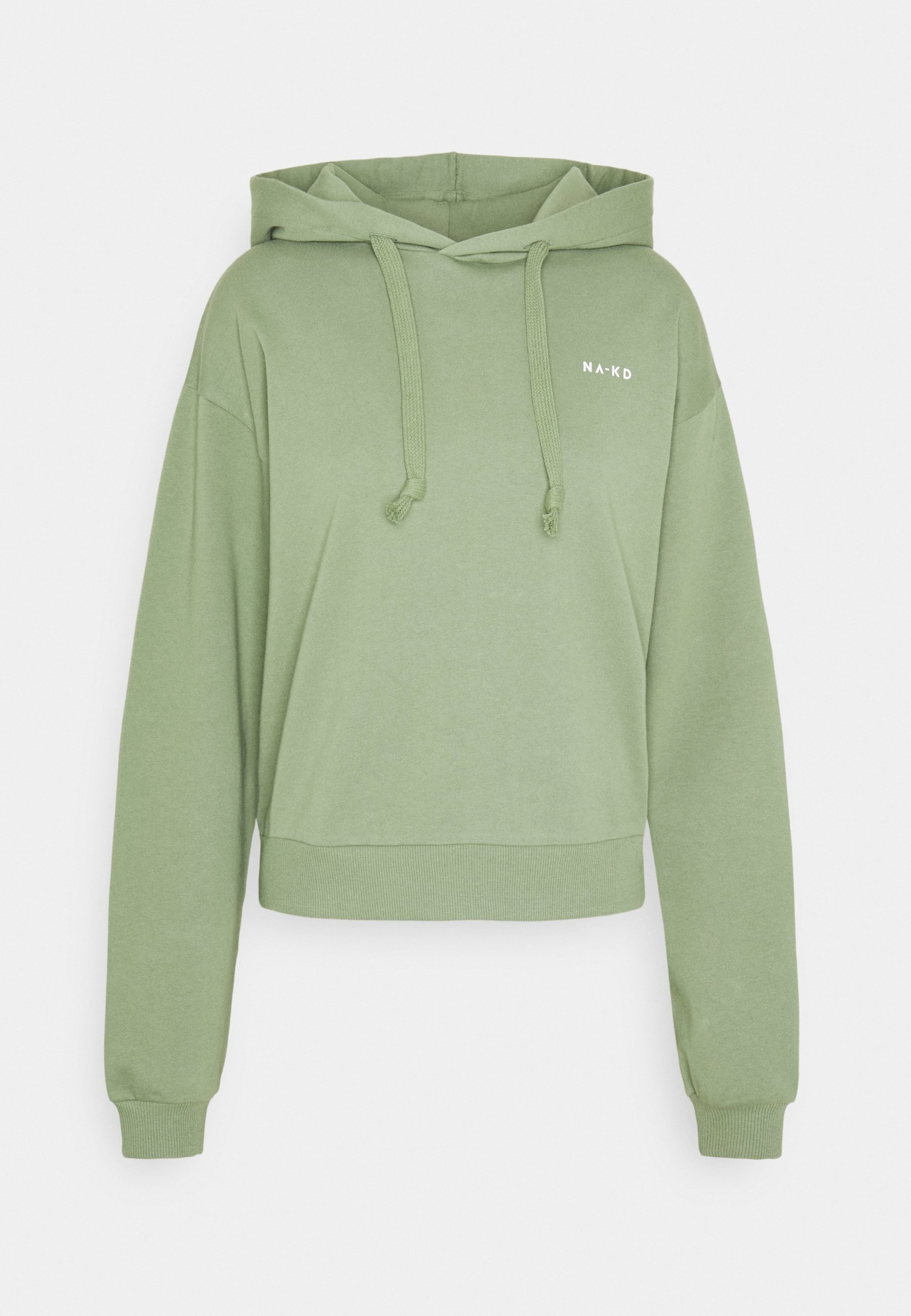 NA-KD Hoodie green (Pre-owned)