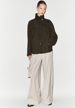 Massimo Dutti, - Kurtka skórzana