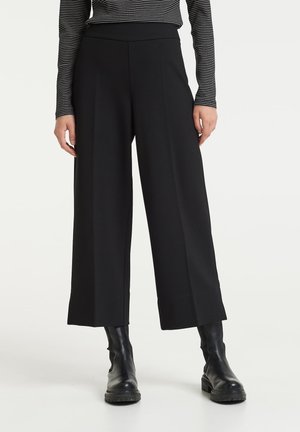 Trousers - black