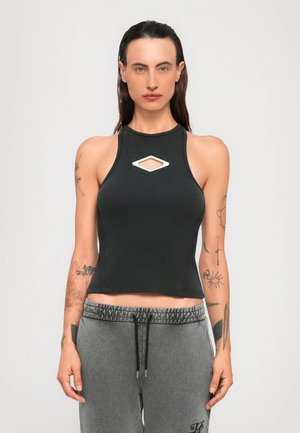 DIAMOND TANK - Top - washed black