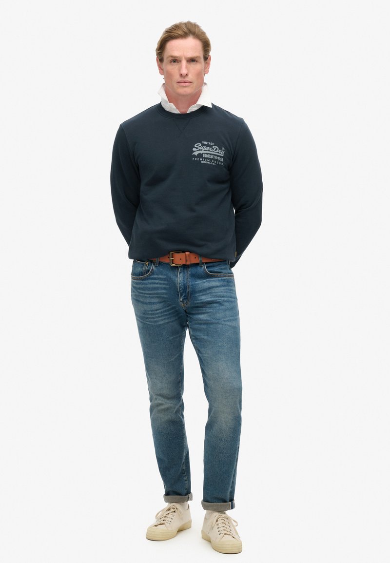 Superdry & Co Sweater blauw Superdry & Co Sweater blauw