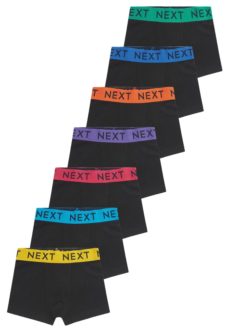 Next 7 PACK STANDARD - Underkläder - black w bright waistband