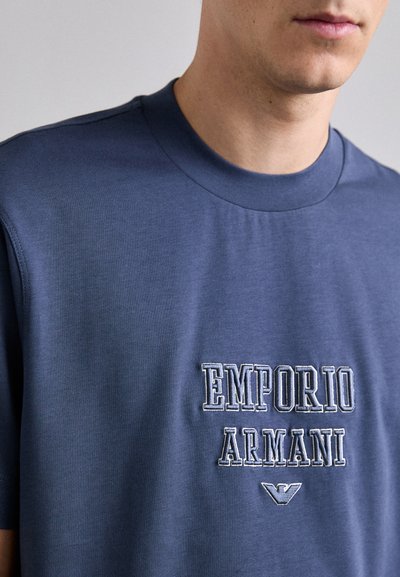 Emporio Armani Marškinėliai su spaudiniu - avio