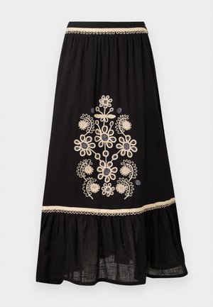 NOHI SKIRT - Maxisukňa - black