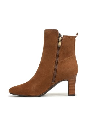 YOYO ZIP - Lage laarzen - dark chestnut