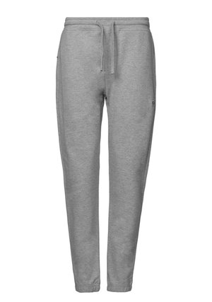 Grijze joggingsbroek gemaakt van een zachte katoenmix, met een drawstring tailleband, taps toelopende benen en een subtiele logo-detail aan de zijkant.