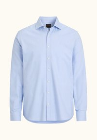 Oscar Jacobson REG FIT CUT AWAY BRUSHED - Camicia - deep blue