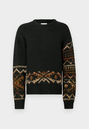 EMIL CREW - Pullover - black