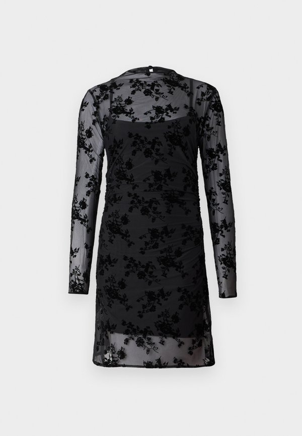 The A&F Paloma Long-Sleeve Mesh Mini Dress - Day dress4