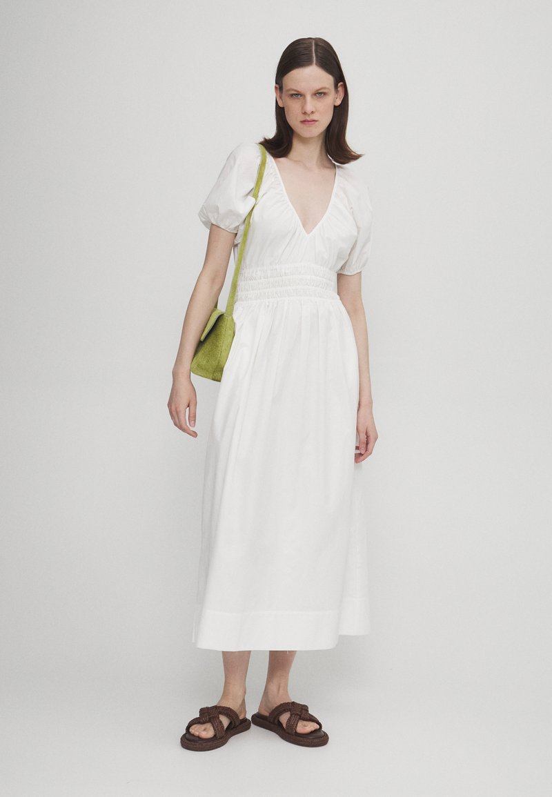 Faithfull the brand TEATRO MIDI DRESS - Day dress - white - Zalando