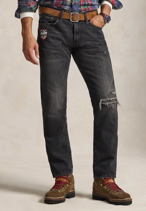 HAMPTON STRAIGHT DISTRESSED JEAN - Straight leg jeans - rockvale