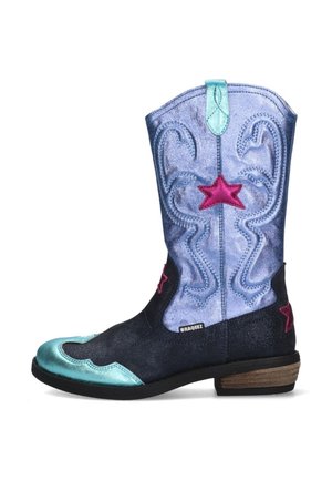 Cowboy-/Bikerlaarsjes - blauw