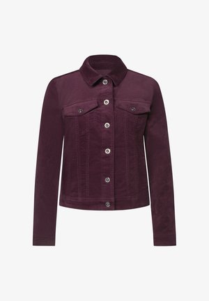 Street One, JACKE AUS CORD MIT KNOPFLEISTE - Veste légère - rustic rouge