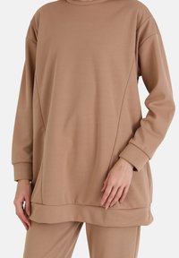 Modanisa REFKA SET - Sweatshirt - beige