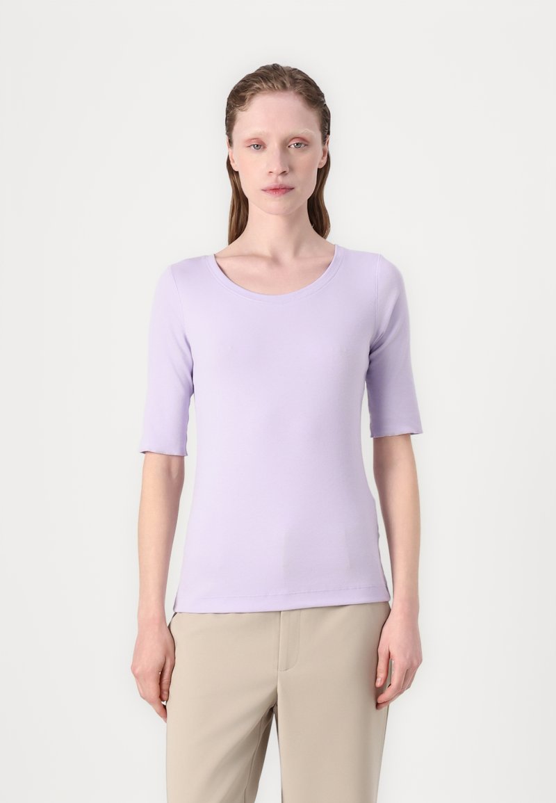 Marc Cain T-shirt basic - lilac