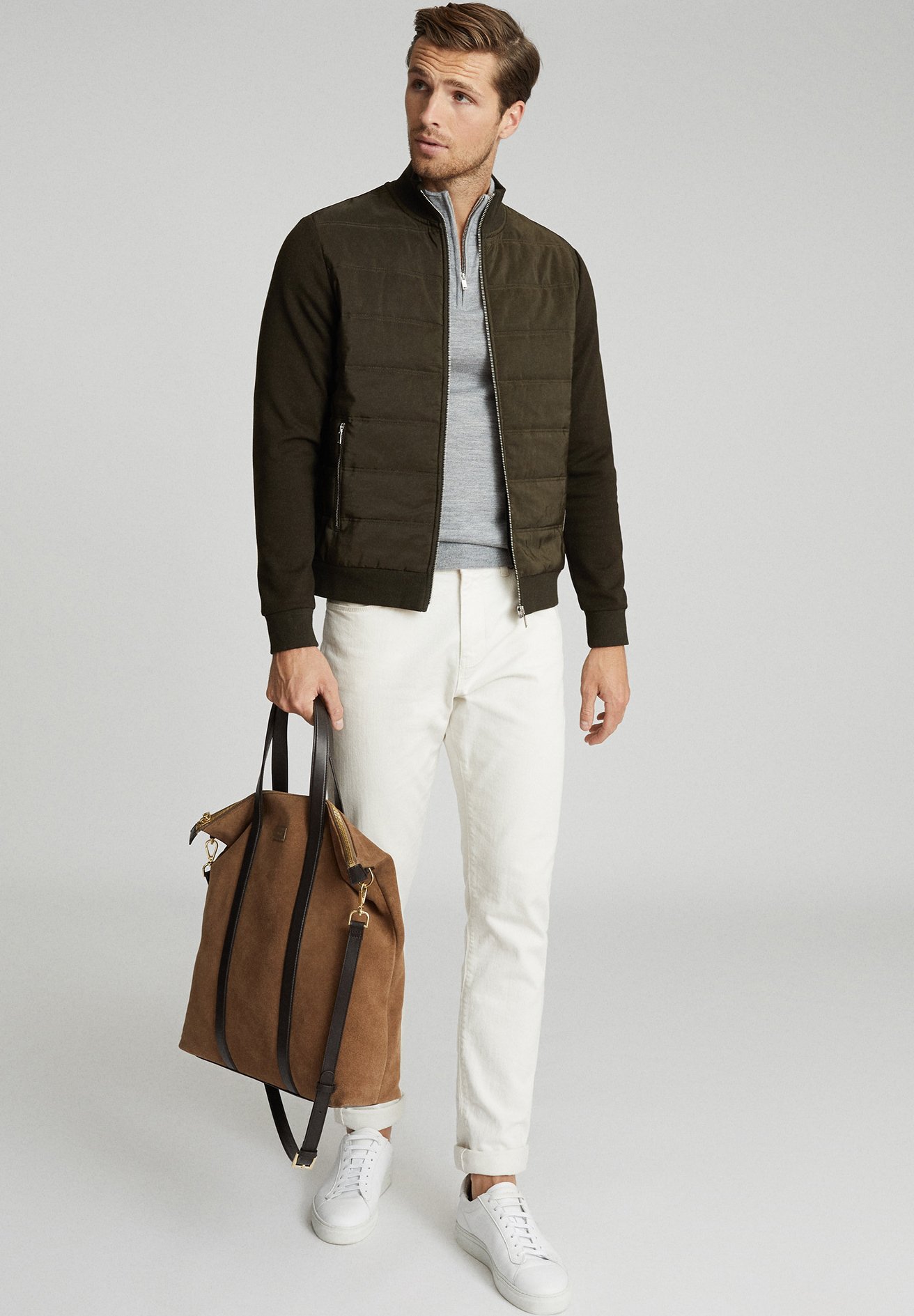 reiss bomber jacket