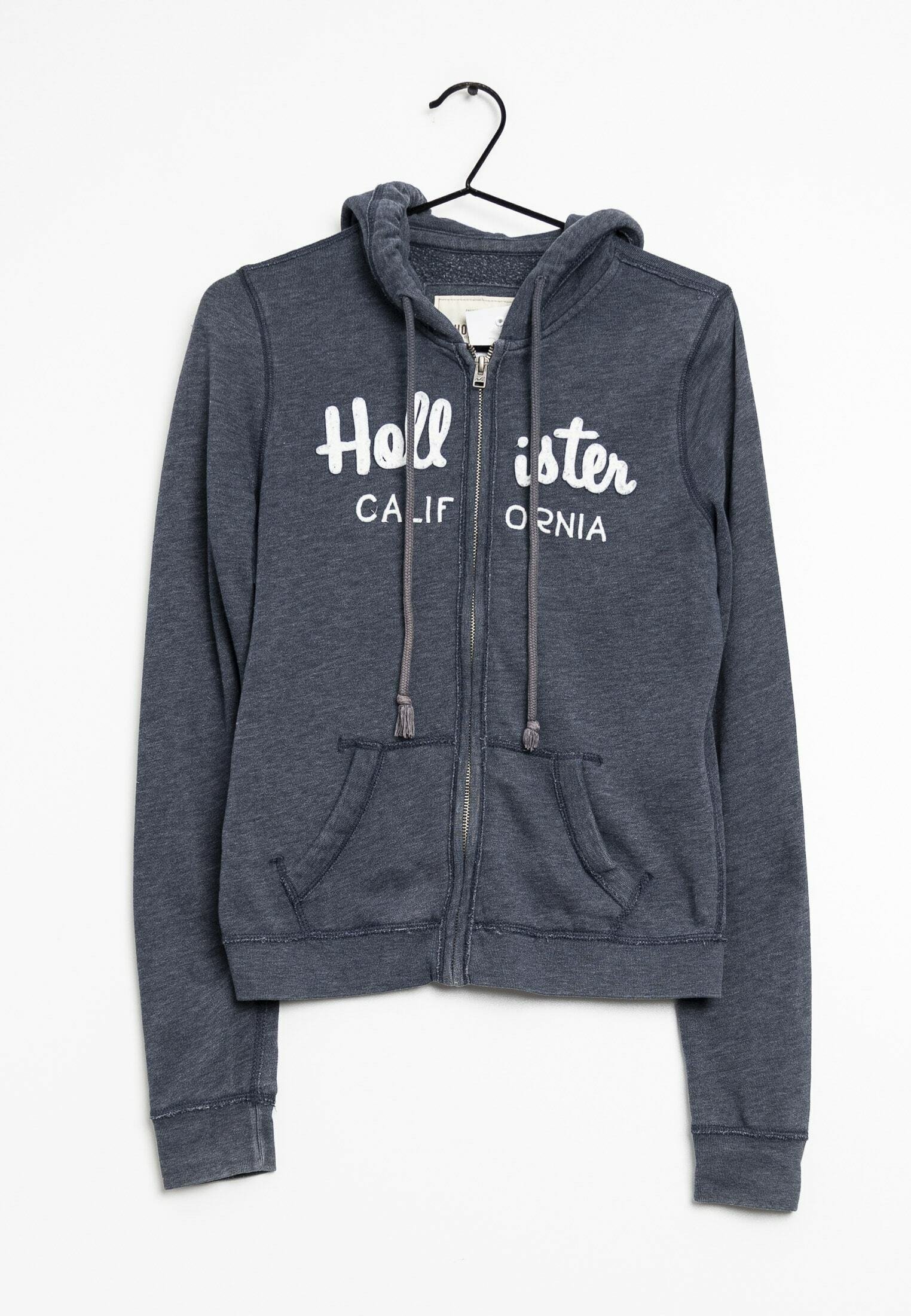 Hollister Sweatjacke blue/blau (Pre-owned) Zalando