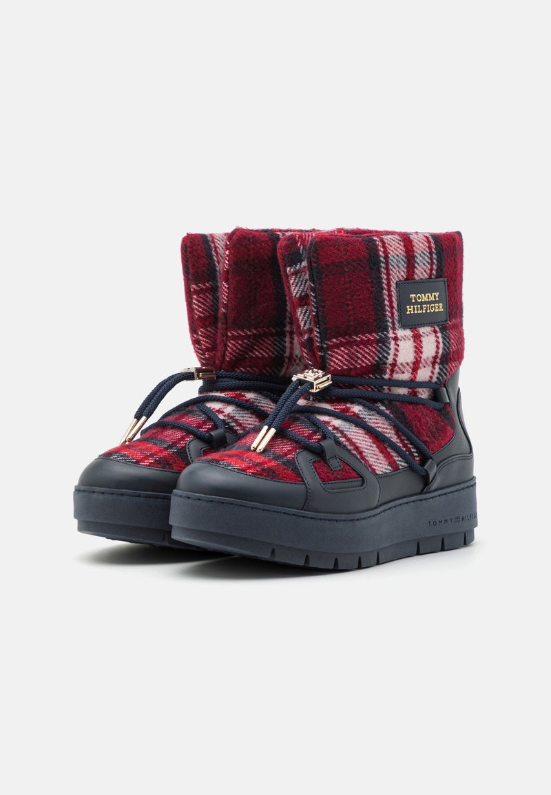 plaid tommy hilfiger shoes