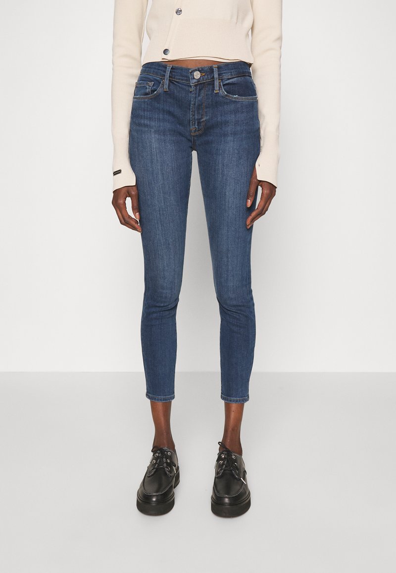 FRAME LE SKINNY DE JEANNE Jeans Skinny dark blue/bleu marine