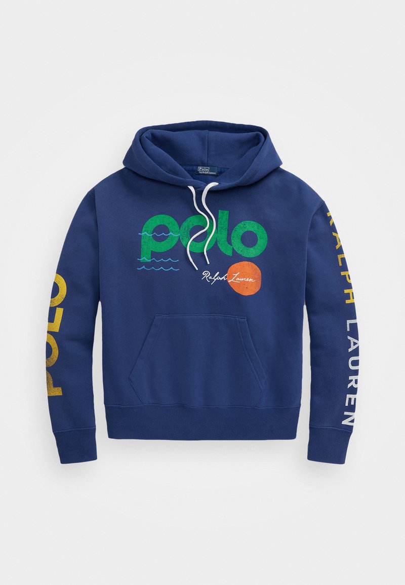 Polo Ralph Lauren WAVES LONG SLEEVE - Ikdienas džemperis - blue yacht